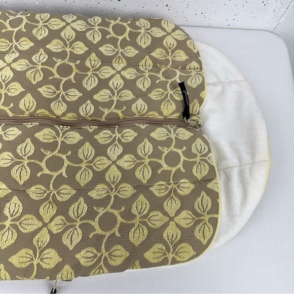 Petunia Pickle Bottom Beige & Yellow Stroller Bunting Bag - Picture 4 of 15